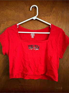Rivalry Threads Texas Tech Red Raiders Red Short Sleeve Tee Size XL